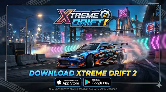 Xtreme Drift 2 racing game car drifting action.