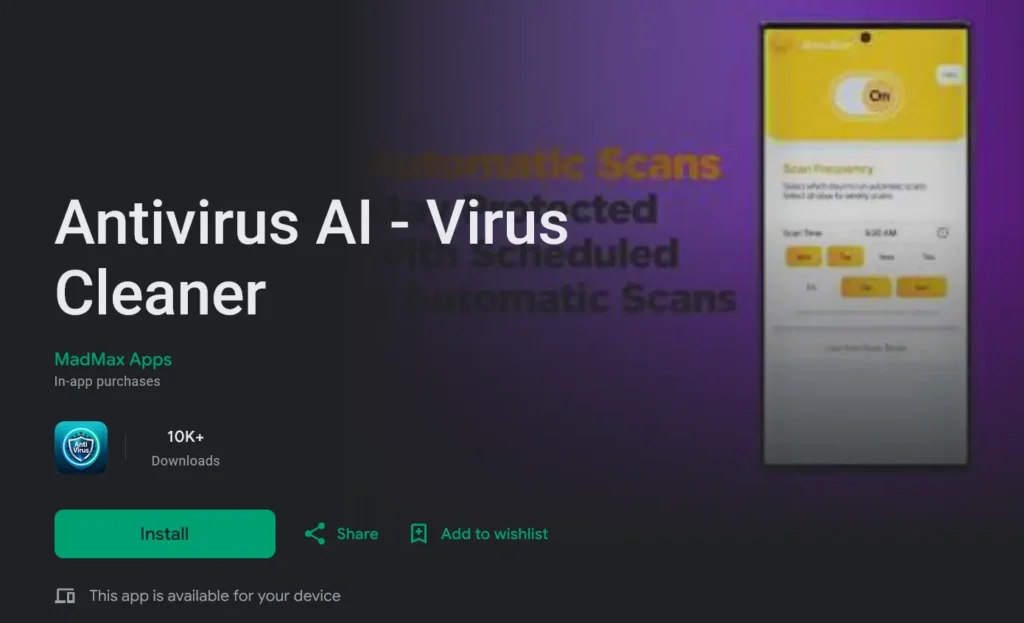 Antivirus AI - Virus Cleaner for Android in 2026
