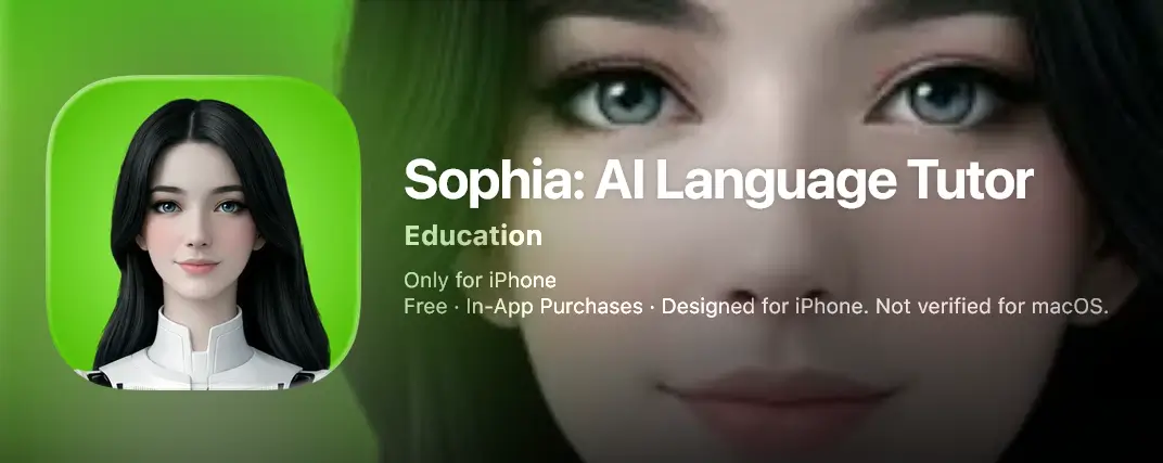 Sophia AI Language Tutor: Master New Languages with Intelligent Conversation